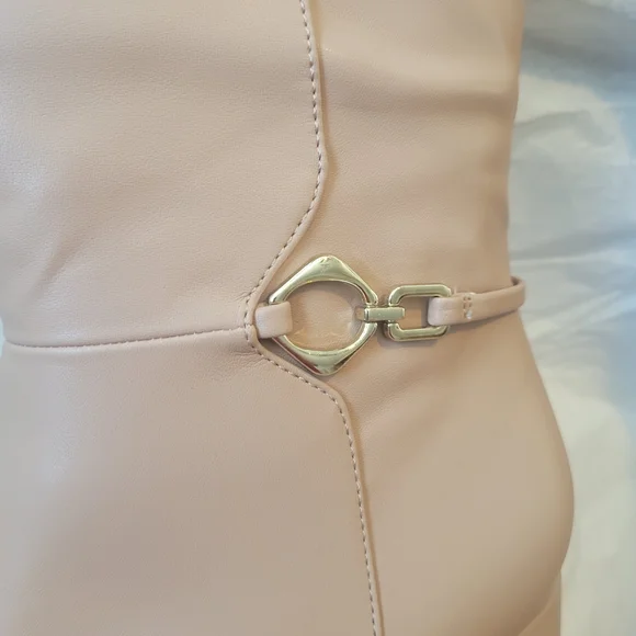 Naturalizer Waylon Wide Calf Taupe 10 - Picture 2 of 3